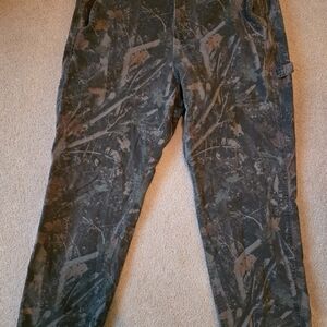 Abercrombie & Fitch Camouflage Men's Cargo Pants/Athletic Loose